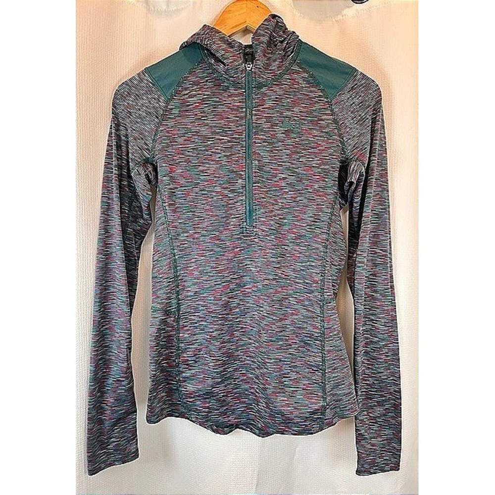 REI Co-op Screeline 1/2 Zip Hooded Pullover Women's Small Space Dye Hiking